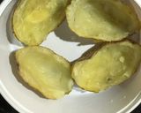 A picture of step 8 of Double Baked Potato-Egg Jackets.