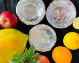 A picture of step 3 of Fruit Chaat.