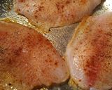 A picture of step 8 of Skye's Talapia with fried Bananas.