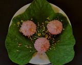 A picture of step 5 of Rose Coconut Modak.