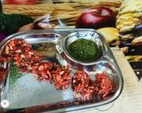 A picture of step 3 of Vegetable Pakora.