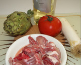 Foto del paso 1 de la receta: Conejo con verdura fresca