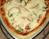 A picture of step 5 of Heart shape pizza.