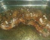 Foto del paso 6 de la receta: Lomo de cerdo al horno, con salsa de especias y vino blanco