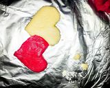 ভ্যানিলা হার্ট ক্যুকিজ(Vanilla heart cookies recipe in Bengali) রেসিপি ধাপ - 6 ছবি