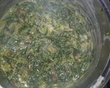A picture of step 5 of Creamed spinach.