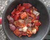 Foto del paso 2 de la receta: Pasta o gnocchis con Salsa de pimentón y salmón