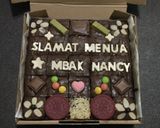 Foto langkah ke 9 dari resep Shiny fudge brownies.