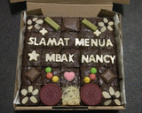 Foto langkah ke 9 dari resep Shiny fudge brownies.