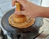 A picture of step 3 of Khakhra.