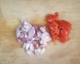 A picture of step 1 of Beans-Peas Curry.