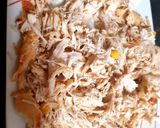 A picture of step 5 of Mexican Chicken Soup.