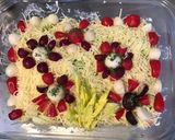 Une image de l'étape 8 de Gratin de céleri branche aux lardons,emmental et radis multicolores.