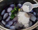 Foto langkah ke 3 dari resep Manisan Kolang-kaling Bunga Telang.