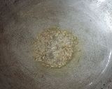 A picture of step 1 of Rajasthani Raw turmeric sabji.