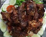 Hình bước làm 1 của món Sườn bê nướng muối ớt