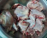 A picture of step 1 of Nizami Chicken Darbari.