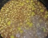 A picture of step 5 of Puri & chana 😋😋😋.