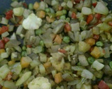 Foto del paso 2 de la receta: Rollitos de acelgas rellenos de arroz y verduras