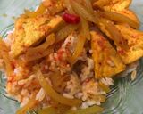 Foto langkah ke 7 dari resep Labu siam dan tahu kuah kuning (no santan).