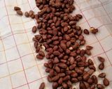 Une image de l'étape 1 de Gouttes de caramel en noisette.