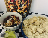 Foto del paso 1 de la receta: Smoothie de Matcha con Quinua y Leche de Coco, Yogur y Mix de Frutos Secos !
