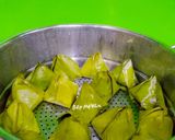 Hình bước làm 8 của món Bánh ít lá gai nhân dừa