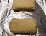 รูปขั้นตอนการทำที่ 2 ของ แซลมอนเวลลิงตัน (Salmon Wellington or Salmon En Croute)