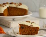 A picture of step 9 of Easy Carrot Cake.