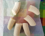 Foto del paso 1 de la receta: Chupachups de bananas