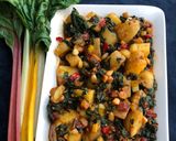 સ્વિસ ચાર્ડ પોટેટો સબ્જી (Swiss Chard Potato Sabji Recipe In Gujarati) રેસીપી સ્ટેપ4ફોટો