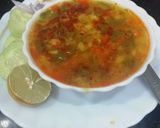 A picture of step 5 of Dal Palak.