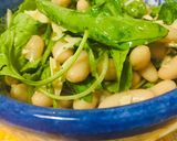 Foto del paso 3 de la receta: 🥗ENSALADA🥗 DE RUCULA, POROTOS Y QUESO EN HEBRAS 😋👏🤗🥗