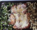 A picture of step 5 of Sheet-Pan Chicken Parmesan.