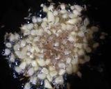 A picture of step 1 of Spinach in raisin.