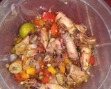 Foto langkah ke 4 dari resep Sambal matah Asin Cumi.