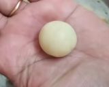 A picture of step 10 of Rava gulab jamun.