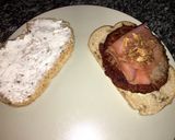 Foto del paso 3 de la receta: Sandwich de hamburguesa con salmón