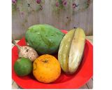 Foto langkah ke 1 dari resep Diet Juice Mango Star Fruit Jicama Orange Lime.