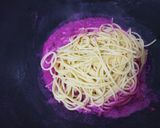 Foto langkah ke 7 dari resep Spaghetti Red Dragon Fruit.