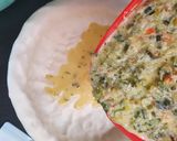 Foto del paso 5 de la receta: Tarta de puerro con masa de harina de arroz y fécula de maíz