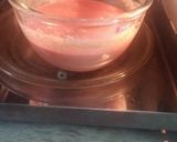 A picture of step 4 of Cheesy Beetroot khandvi roll.