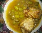 صورة لخطوة 2 من وصفة طاجين الزيتون بالدجاج المحمر😋