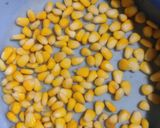 A picture of step 1 of Methi Corn Masala.