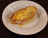 A picture of step 9 of Grilled Ham and Cheese Stuffed Eggplant.