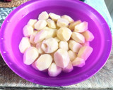 Foto del paso 1 de la receta: Pierna de cordero recental al horno con patatas y uvas