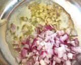 A picture of step 3 of Paneer Bhurji.