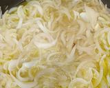 Foto del paso 5 de la receta: Calamarcitos en cebolla caramelizada y judías de Santa Pau