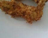 A picture of step 5 of Lemon pepper chicken with lime-aioli sauce.
