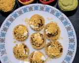 A picture of step 3 of Basket chaat.